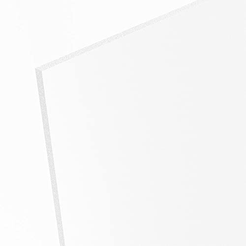 3mm FOREX® Platte 100x50 cm weiß PVC Hartschaum