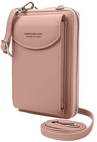 ZhengYue Damen Handy Umhängetasche, Leder Handytasche zum Umhängen mit Geldbörse Kartenfächer, Crossbody Umhängetaschen Geldbeutel Brieftasche Kleine Tasche Geschenke für Frauen
