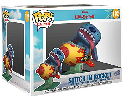 Funko Pop! Rides Super Deluxe: Disney Stitch Rocket - Lilo and Stitch - Vinyl-Sammelfigur - Geschenkidee - Offizielle Handelswaren - Spielzeug Für Kinder und Erwachsene - Movies Fans | Lilo and Stitch, Geschenkidee, Offizielle Handelswaren, Für Kinder und Erwachsene, Movies Fans
