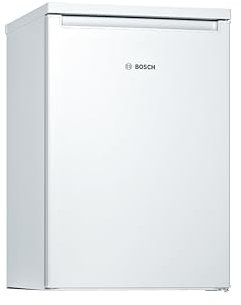 Bosch KTR15NWECG Under Counter Fridge with Safety Glass Shelves and LED Lighting, Freestanding