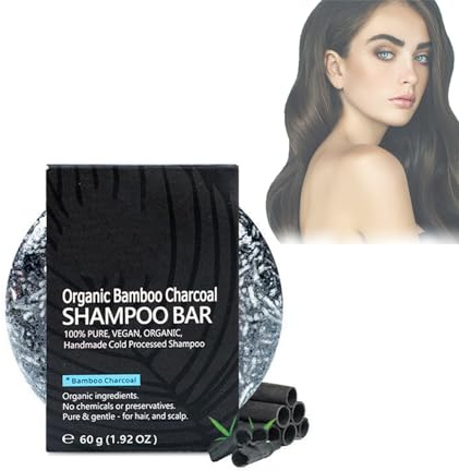 Mikabila (04) Polygonum Multiflorum Shampoo Soap,Haar Verdunkelung Shampoo Bar,Grau Glanz Haar Revitalisierungsbar,Anti-haarausfall Shampoo-Bar,Natürliche Haarseife Für Graues Haar