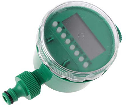 Lodoot Set di regolatori per irrigazione da giardino con timer per acqua calda