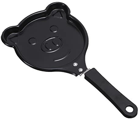 HAVVMK Olla para Sopa, sartén para el Amor, sartén Creativa para el Desayuno, sartén de Hierro Mini para el Desayuno, Molde para Wok