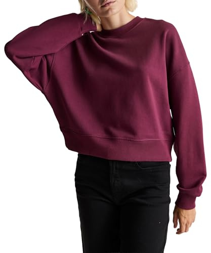 United Colors of Benetton Sudadera sin Capucha para Mujer, Violeta, S