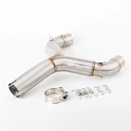 Terminal silencer accessories Exhaust Pipe Slip-on Motorcycle Muffler Center Pipe Suitable For Aprilia For SHIVER 750 750GT 2010-2016