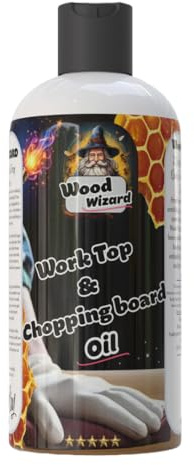 Wood Wizard - Worktop & Chopping Board Oil -Seal, Shield, and Soften – Food-Safe Protection Straight from Nature (100ml)