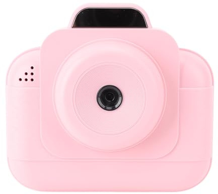 XUMIUZIY Camera Toy Printed, 1300mAh 2.4 -inch Battery Instant Screen Print of Thermal Printed Camera for Students (Pink)