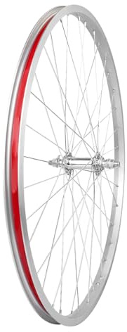 WEEROCK 26 Inch Adult Tricycle Bike Front Wheelset, Aluminium Alloy Single 26 Front Wheelset, Compatible with Rim Brakes, 100mm Front Open File for 26 Inch 3 Wheel Bikes, Trikes, Bicycles