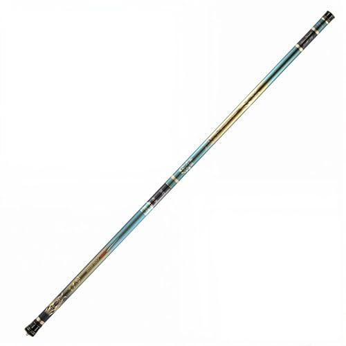 ZFF Kohlenstoff Angelruten 7-16m Karpfenrute Teleskoprute Stipprute Reise angelrute Fishing Rod Handrute Leicht zu Tragen Angelausrüstung Fern Grosser Fisch(7m)