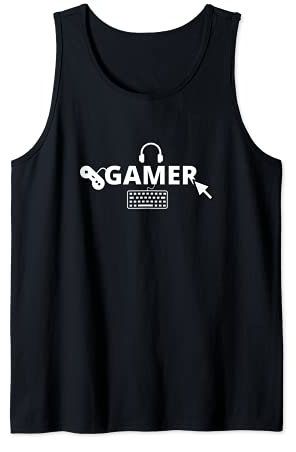 Gamer WASD - Gaming Konsole PC Zocken Videospiel Game Spiel Tank Top
