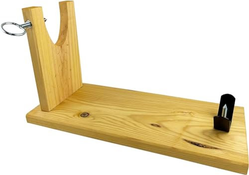 Professional ham holder, wooden ham holder with iron.