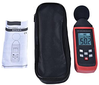 Akozon TA8151 Dezibel-Messgerät Digitales Dezibel-dB-SPL-Messgerät Lautstärkemessung 30-130 dB Ersatzzubehör