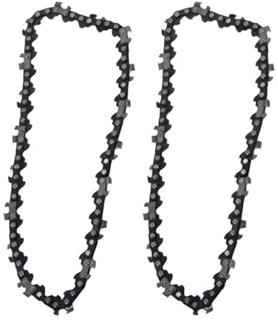 2 Pezzi Catena per Motosega, 6 Pollici 36DL Lama da Taglio in Acciaio Legato 36 Maglie di Trasmissione Set Kit Mini Catena per Motosega Lama per Motosega Elettrica di Ricambio per Taglio di Rami in Le