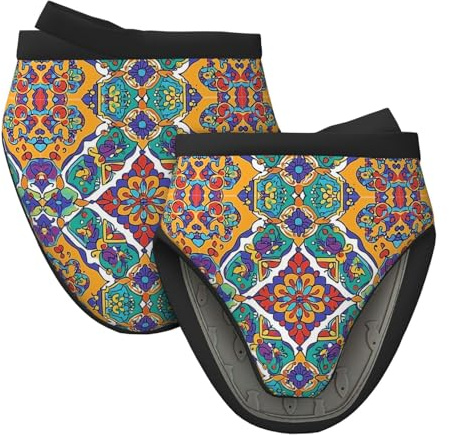 Mexpekil Guantes de horno mexicanos florales resistentes al calor, guantes de horno de silicona, guantes de cocina para cocinar, hornear, asar a la parrilla, 1 par