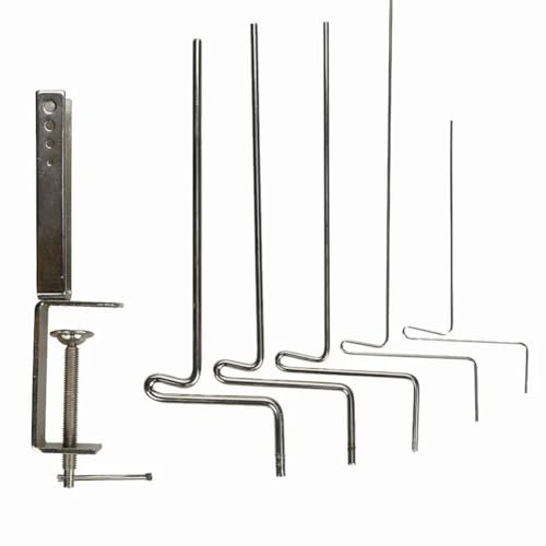 Oewwthy Herramientas para Hacer Joyas: Kit de Bobina de Alambre de Lujo con Varilla de Cinco Segmentos para Manualidades de Joyería.