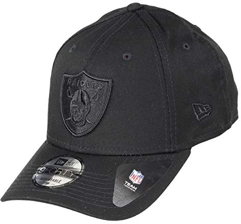 New Era 9Forty Snapback 2 Adjustable Cap Oakland Raiders Schwarz Schwarz