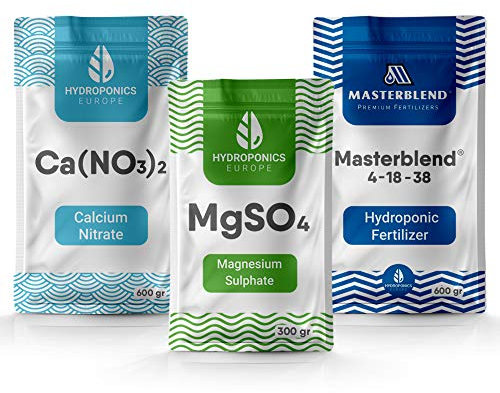 Masterblend 4-18-38 Complete Nutrients Hydroponic Fertilizer Kit – Shipping from EU (1.5)