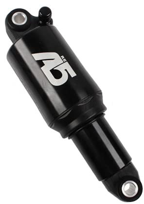 KS A5 Mountainbike Luftstoßdämpfer, MTB Fahrrad Doppelte/Solo Air Stoßdämpfer 125mm/150mm/165mm/190mm/Hinterradaufhängung Stoßdämpfer Fahrradteile (150mm,Solo Luftkammer)