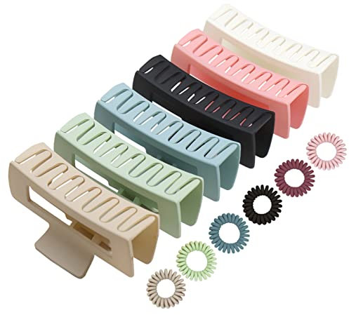 Kavya Haarklammer Große Dickes Haar, Haarklammern Groß Rutschfest Haarspange Rechteckig Haarspangen Damen 11 cm Hair Clip Haarschmuck