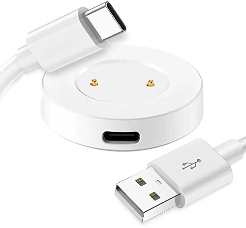 OcioDual 80 cm USB-Kabel + 2-Pin-Ladestation, Kompatibel mit Huawei Watch GT/2/2E, Kompatibel mit Honor Watch Dream, Magic/2, Magnetisches Ladegerät