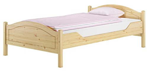 Erst-Holz Breites Einzelbett 120x200 Kiefer Massivholz Landhausstil V-60.30-12ohne Zubehör