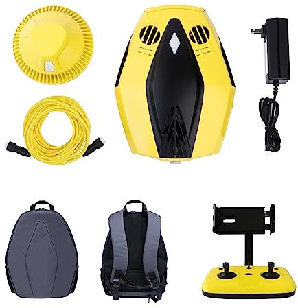 EYESLA Waterproof Underwater Drone GPS 15m Robot Underwater Camera Fish Finder for Fishing and Diving