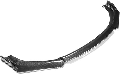 Stoßfängerlippe Spoilerlippe für Audi A1 A3 A4 A5 A6 A7 A8 B6 B7 B8 B9 C6 C7 C8 D3 D4 D5 D6, Sport-Performance Frontspoiler AntiKollision Car Front Lower Bumper Lip Spoiler,A