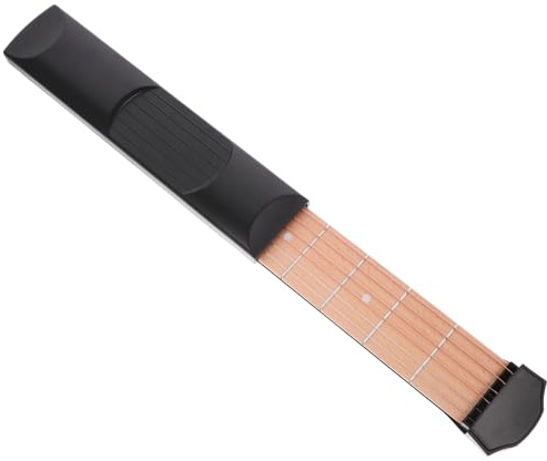 DRESSOOS Pocket-gitarre Übungshals Tragbares Gitarren-trainingsgerät Für Anfänger Fingertrainer Für Folk-gitarre Kompakt Und Leicht Zu Transportieren Für Unterwegs Skill-verbesserung