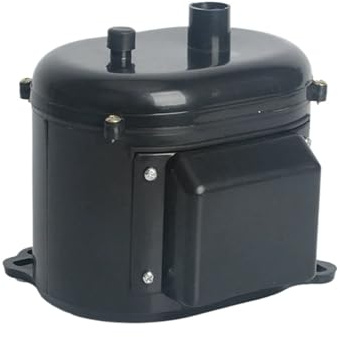 QIUYMGFG Luft Dieselheizung Luftfilter Schalldämpfer Mit Schellen Luft Diesel Standheizung Intake Ersatz Fit Für Webasto Eberspacher Dieselheizung