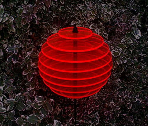 sabro-design Sonnenfänger Kugel Ø15cm (rot) Leuchtscheibe Dekoration