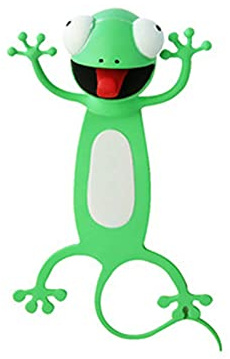 3D Karikatur Tier Lesezeichen, Kreatives 3D Stereo Lesezeichen Cartoon Tier Lesezeichen Kindergeschenke Briefpapier für Kinder Jungen Mädchen Studenten Weihnachten(Madagaskar Gecko)