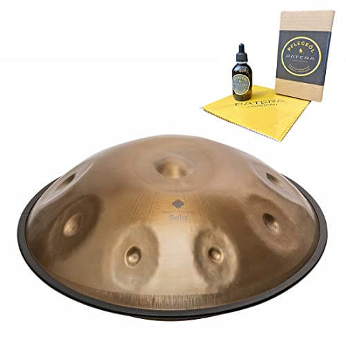 Sela SE 301 Harmony Handpan C Amara Stainless Steel + Patera Pflege-Öl | Patera Pflege-Öl