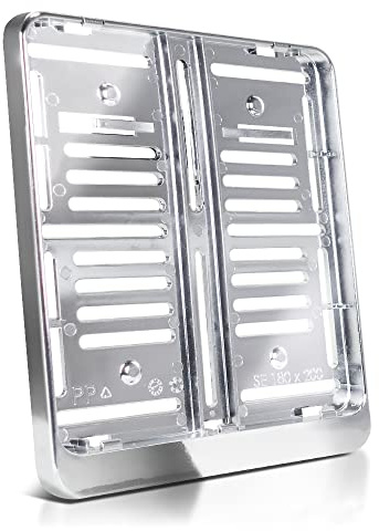 1 Kennzeichenhalter Motorrad | 180 x 200 mm | Chrom Hochglanz | Roller | Motorrad-Nummernschildhalter | Kennzeichen-Halterung | Nummernschild-Halterung | Befestigung | Kennzeichen-Rahmen