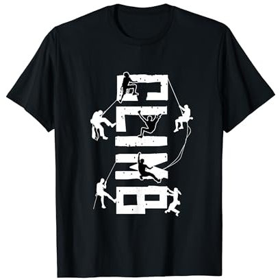 Bouldern, Klettern Outfit, Freiklettern Chameleon Boulder T-Shirt