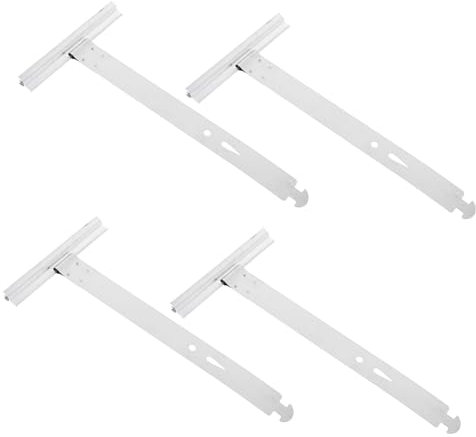 Hoement Molle per Persiane in Acciaio Inox Set 4 Pezzi, Parti a Molla per Tapparelle Gancio per Riparazione Tende a Rullo, Accessori per Controllo Luce e Privacy in Casa