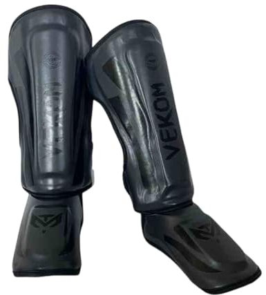 ForceRoute Kickboxen schienbeinschützer,Muay Thai Shin Instep schienbeinschoner,Shin Instep Protection,Schienbeinschoner FüR Kampfsport Training,Mit Spannschutz,Für Kickboxen Boxen Taekwondo