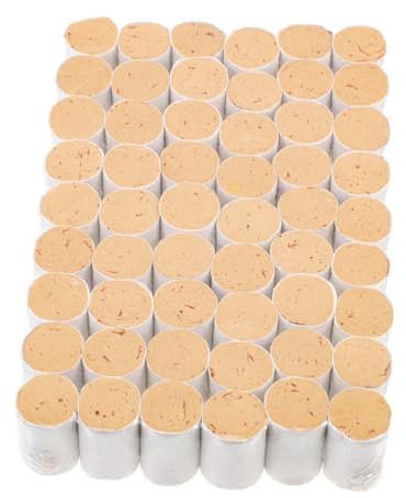 Palitos de Moxa para Moxibustión 54 Piezas, Cártamo, Amarillo | Terapia Curativa, Uso en Moxibustión, Caja Quemadora Reducción de Humo, Formato Manual