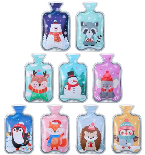 9 Stück Handwärmer Set,Süße Tiere Wiederverwendbar Taschenwärmer,sofort aktivierte langanhaltende Fingerwärmer,Wärmekissen unterwegs für für Kinder Erwachsene