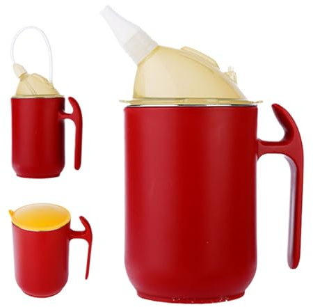 400ml Auslaufsichere Trinkbecher | Auslaufsichere Becher Für Ältere Menschen | 3-in-1 Erwachsenen Schnabelbecher | Schnabelbecher Senioren | Ergonomischer Becher Mit Griff Für Ältere Menschen