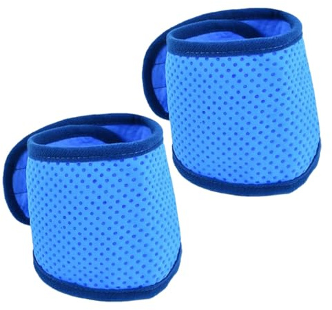 Veemoon 2Pcs Dog Cooling Bandanas for Medium Dogs – Adjustable Ice Neck Wraps Cooling Scarf Collars for Outdoor Summer Activities to Prevent Overheating Fits 11.8-15Inch