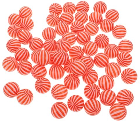 Abaodam Bolas de Piscina Infantiles 100 Piezas 3.5 Cm Naranja y Amarillo, Bolas de Plástico Blando sin Bordes Afilados para Jugar, Balones de Océano Seguras Fiestas