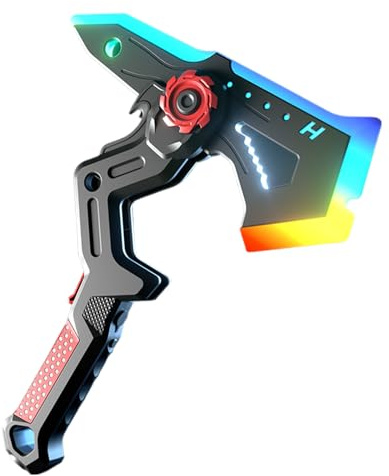 Generisch di scena per cosplay per adulti – Ascia di trasformazione con illuminazione RGB | per travestimento cosplay, per feste in costumi, servizi fotografici e