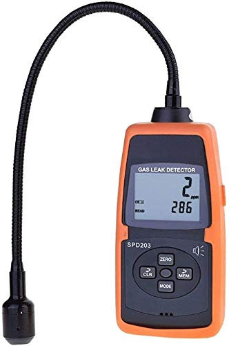 Samnuerly Portable Natural Gas Tester Detector - Gas Leak Detector Natural Gas Leak Alarm for Home Kitchen durable