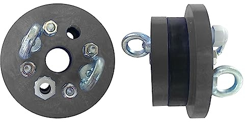 IBO Brunnenkopf 110/40 mm Brunnendeckel für 4.1/2 Zoll Brunnenrohr | Gusseisen für Tiefbrunnen Unterwasserpumpen Schachtkopf Brunnenabschluß Brunnendeckel Brunnenabdeckung Tiefbrunnenpumpe