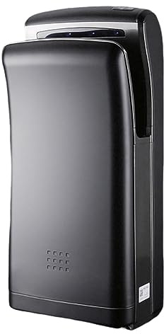 NOGRAX Electric Hand Dryer with HEPA Filter, Automatic Induction Hand Dryer with Brushed Motor, 5-7S High Speed Toilets Hand Dryer, Commercial/Home, for Commercial Locations black