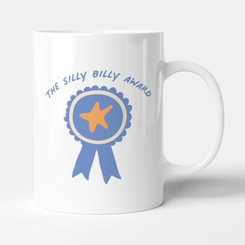 Victorian Printing Co - The Silly Billy Award - Gift Funny Colleague Mug, Ceramic, 11fl.oz.