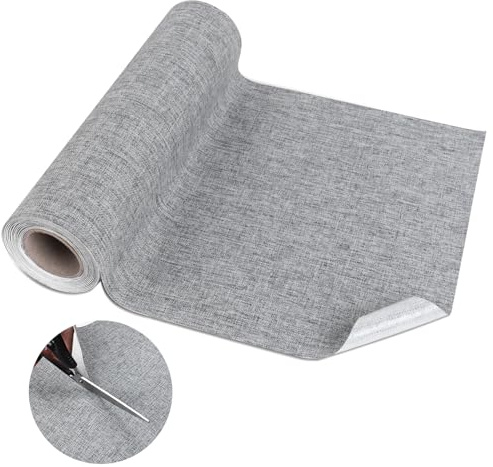 Flicken Selbstklebend Stoff 20cm x 2m Leinen Patches Selbstklebend Autositz Reparaturset Stoff Klebestoffflicken Perfekt für Sofas, Autositze, Möbel, Vorhänge