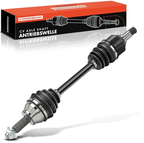 Frankberg Albero di trasmissione Albero dell'asse senza ABS Ring Asse Anteriore Sinistra Compatibile con Fiesta III GFJ Fiesta IV JA JB Fiesta Combi J3 J5 JV Puma EC Replace# 1690692