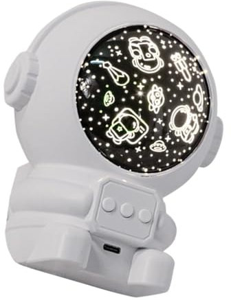 Gadpiparty Proiettore Di Stelle Astronauta Luce Notturna Da Soffitto Decorazione Spaziale Per Camera Da Letto Illuminazione d Atmosfera Led