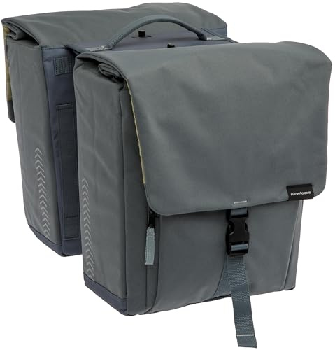 New Looxs Nex Looxs abnehmbar Tulum Doppelpacktasche, Grey Green, 35 x 17 x 37 cm
